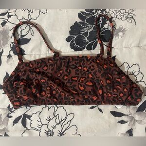 Xhilaration Leopard Print Crop Top